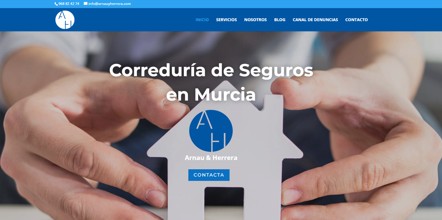 Arnau & Herrera S.L.L. correduría de seguros en Murcia con más de 20 años de experiencia